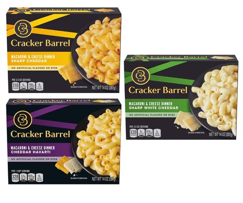 Macaroni and cheese - and, cracker