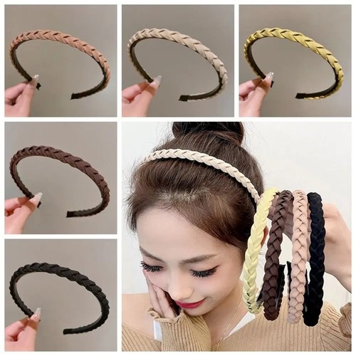 Plaited headbands braided - headbands,