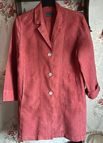 Oska linen jacket size - linen,
