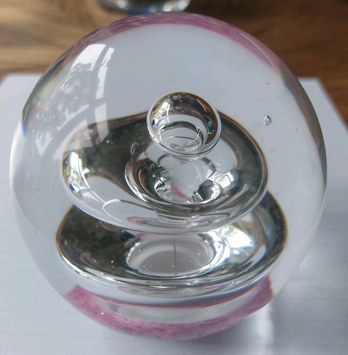 Vintage art glass - glass, paperweight