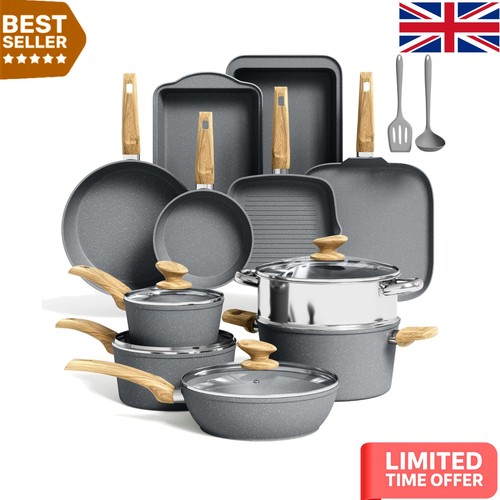 Gray granite nonstick - granite,