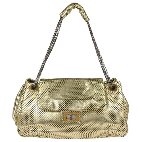 Chanel gold perforated - chanel,