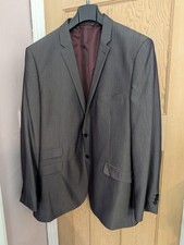 Mens Grey Two-Tone Leisure Suit Chest 56