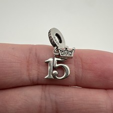 15 15th Birthday Charm s925