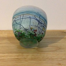 peter layton art glass bowl
