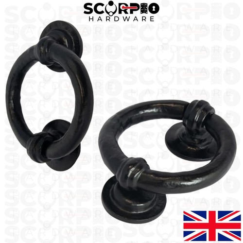 Plain ring door - door, knocker