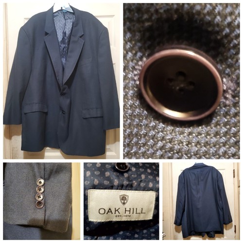 Oak hill blazer mens 4xl - hill,