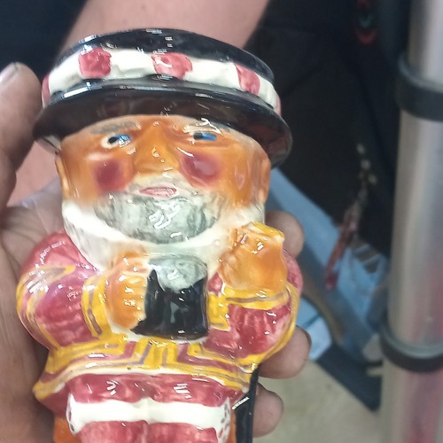 Ceramic character toby - ceramic,