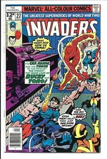 The Invaders # 27 Marvel