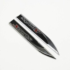 Pair 3D Metal Sports Logo Car