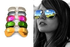 Retro Aviation Pilot UV400 Aviators Sunglasses Classic Vintage Style Men Womens