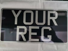 12x6 Black and Silver  Classic