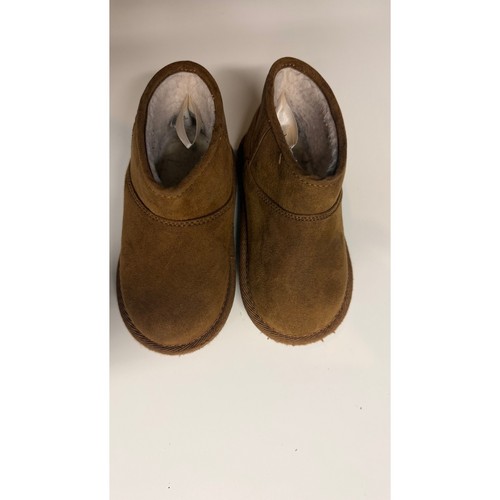 Chestnut brown faux suede - brown,