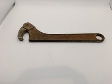 VINTAGE MOTORCYCLE KING DICK ADJUSTABLE C HOOK PIN WRENCH SPANNER BRITISH NO 11