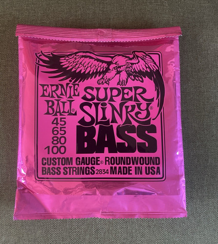 Ernie ball super slinky - ball, bass