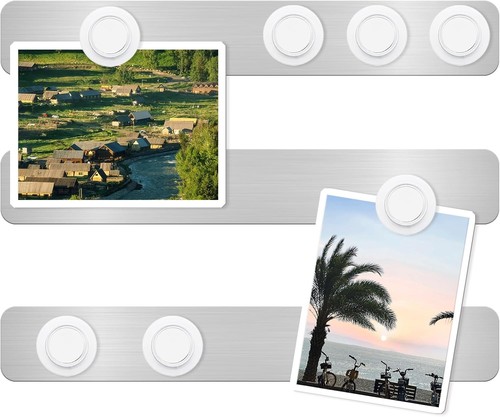 Magnetic notice board - 3x,
