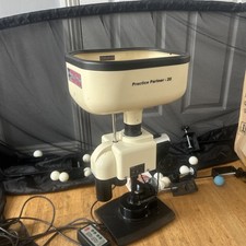 Practice Partner 20 Table Tennis Ping Pong Robot Ball Machine & Net 
