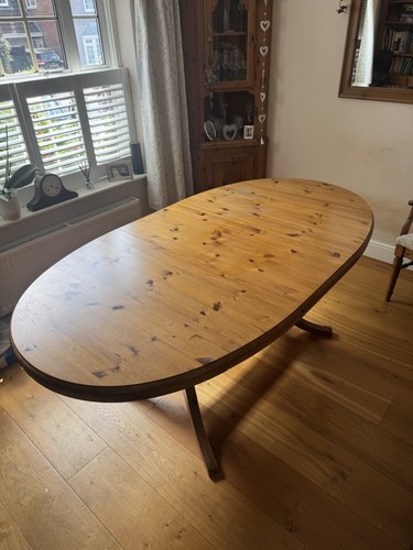 Ducal pine oval extending - ducal,