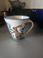 Bell Spongeware Pottery Hare