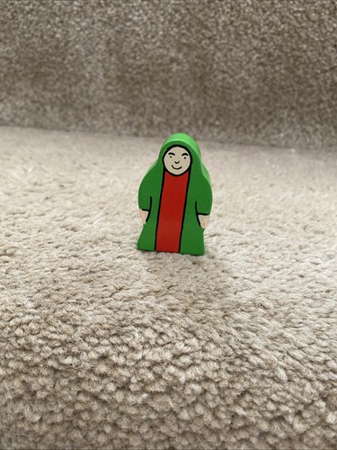 Wooden female figure - wooden,