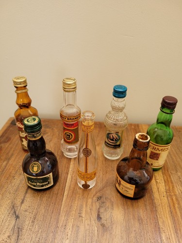 Miniature bottles empty 7 - bottles,
