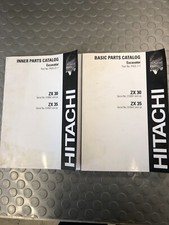 HITACHI BASIC AND INNER PARTS CATALOGUE ZX 30 ZX 35  EXCAVATOR