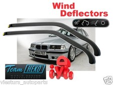 For BMW E36 1991 - 1998  4.doors Wind deflectors  2.pc HEKO 11110 FRONT DOORS
