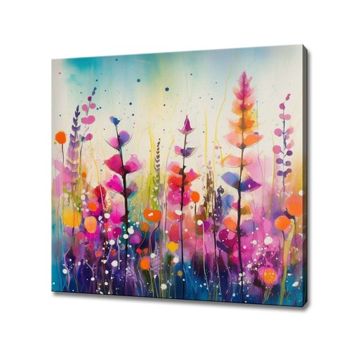 Abstract meadow wildflowers - abstract,