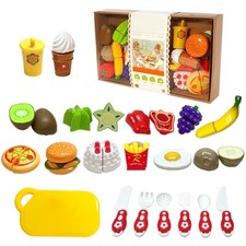 Pretend Play Food Set for Kids
