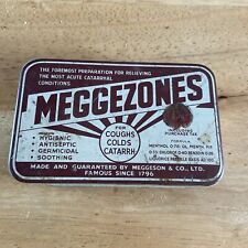 Vintage Meggezones Tin