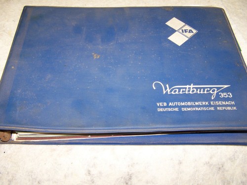 Ddr wartburg 353 spare - spare, parts