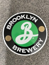 Brooklyn brewery metal wall - metal,