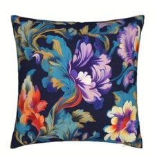 Persian Floral Brocade Style