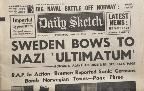 Vintage newspaper daily - newspaper,
