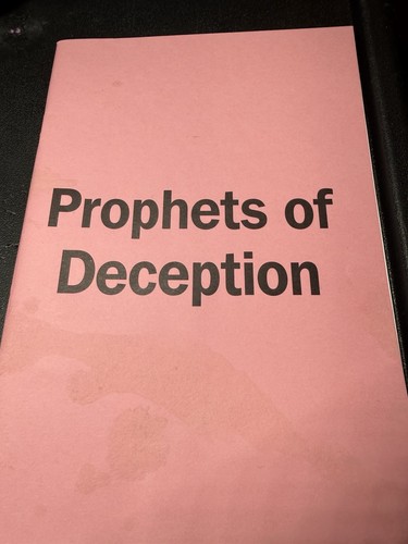 Prophets deception occult - deception,