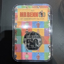Mr Benn 50p Coin 50th