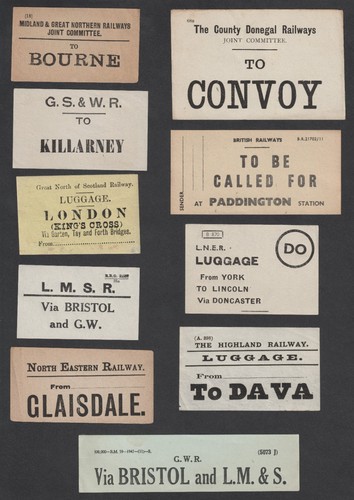 Ten old luggage - ten,
