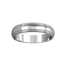 Platinum Jewelco London 4mm