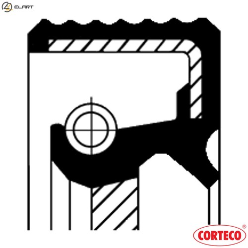 Shaft seal crankshaft - shaft,
