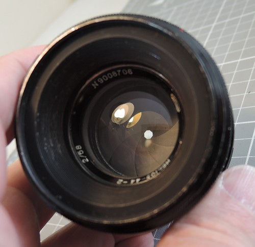 Helios 58mm lens - helios,