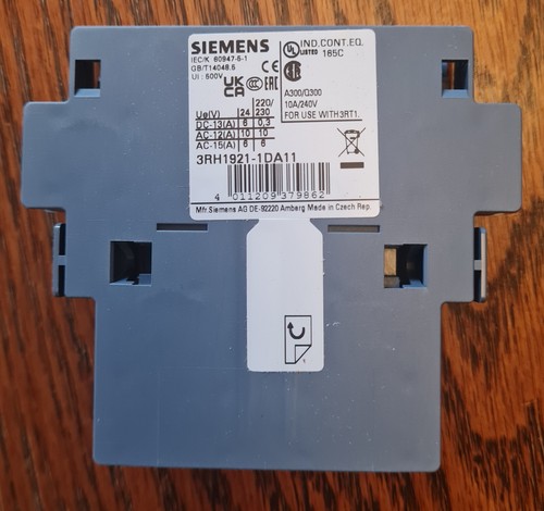 3rh1921 1da11 siemens auxilary - 3rh1921-1da11,