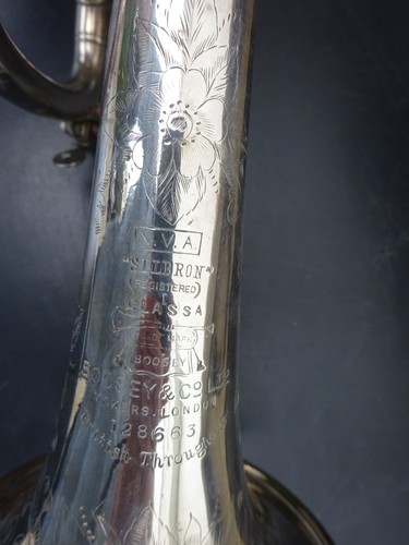 Trumpet boosey silver - boosey, "silver"
