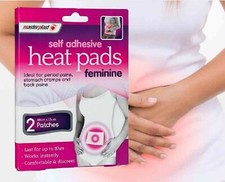 Feminine Heat Pads Period Pain Relief Self Adhesive Instant Pads Cramp Backache