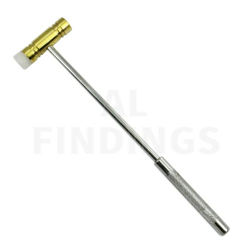 Brass nylon hammer jewellery - brass,