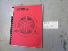 Yamaha RT100A service manual (1990)  3UL-28197-20-00