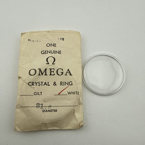 New omega watch crystal - new,