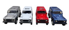 Land Rover Defender 1:38 Scale Die Cast Metal Welly Nex Pull Back Go Action