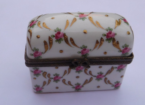 Orchid porcelain hinged - porcelain,