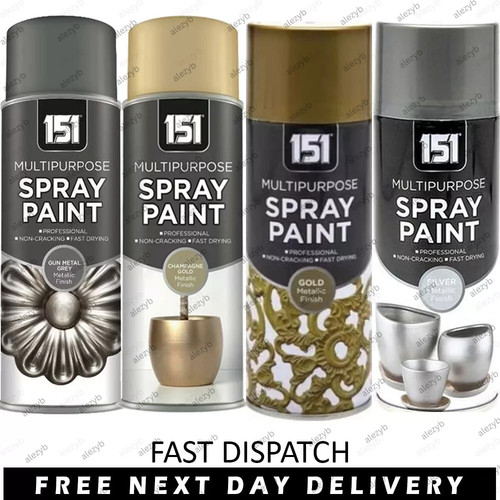 Multi purpose metallic - metallic, spray