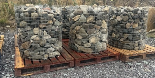 Glacial boulders small cobbles - glacial,